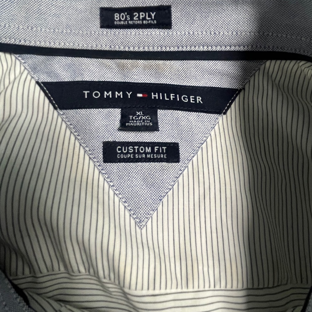 Tommy Hilfiger 80 2-ply XL button down